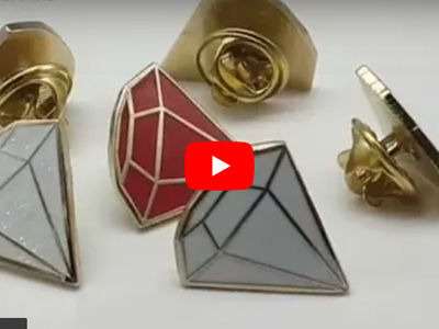 Custom Enamel Lapel Pins Video