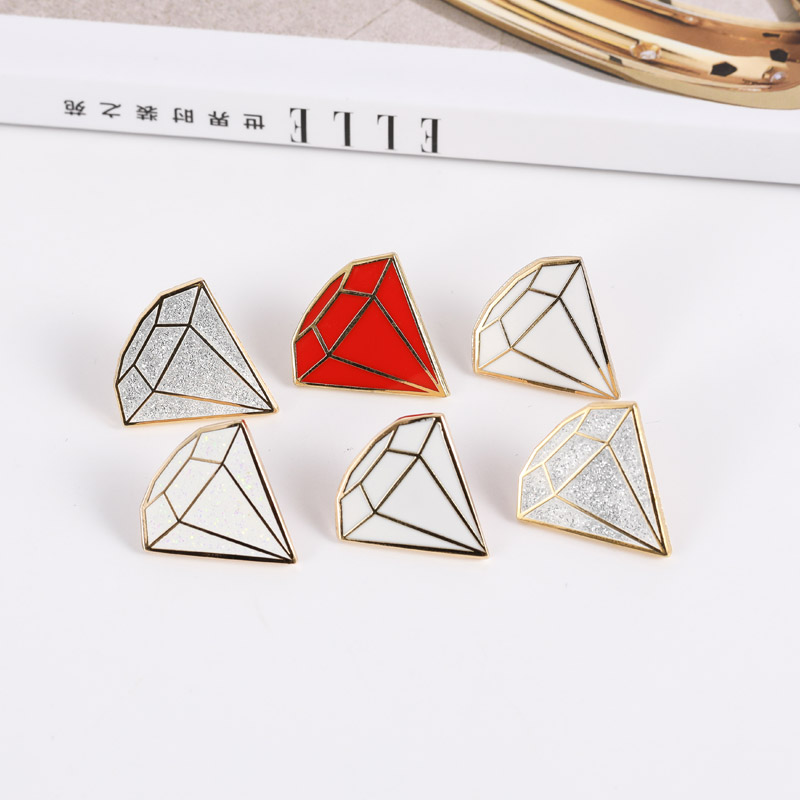 Diamond Glitter Abilitato Pin Personalizzato